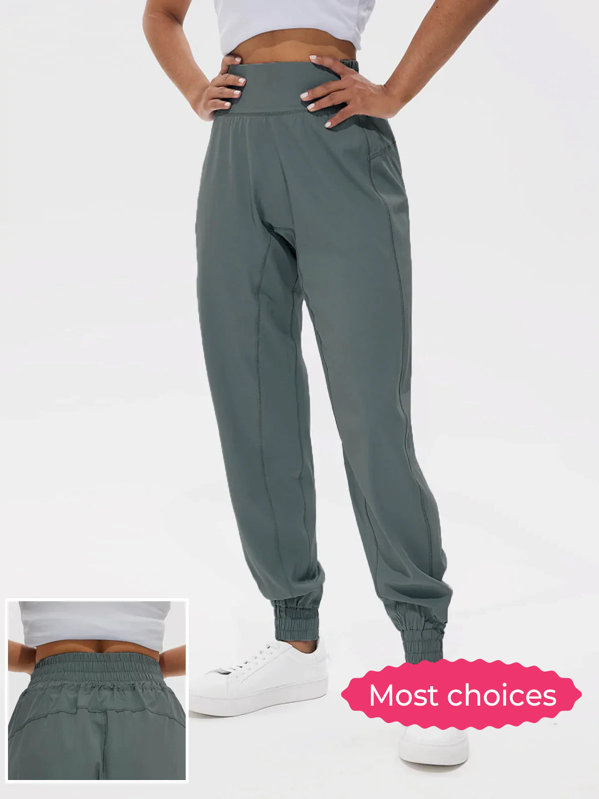 Lightweight Quick Dry High Waist Jogger