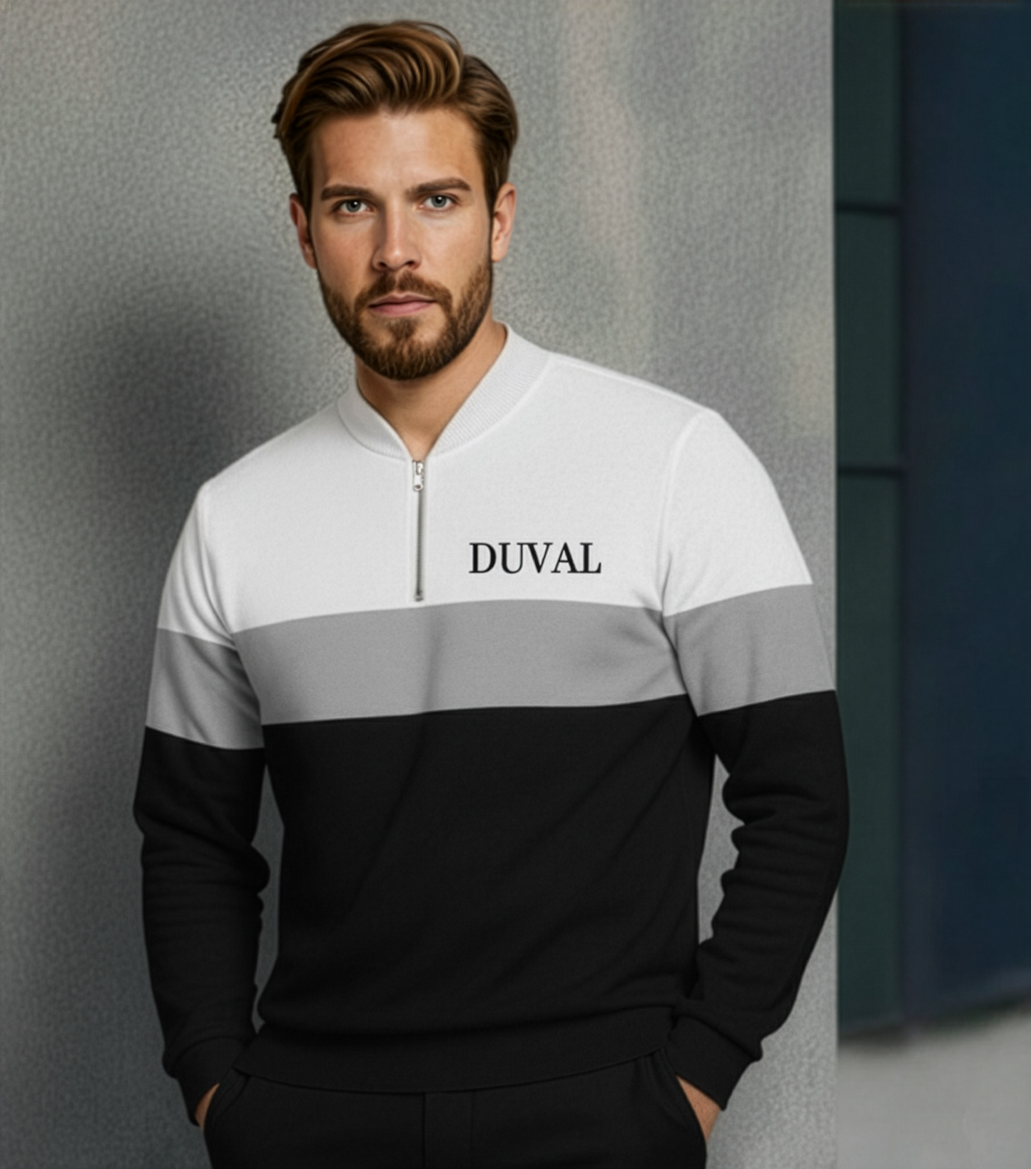 The Zurich Half-Zip Sweater Set