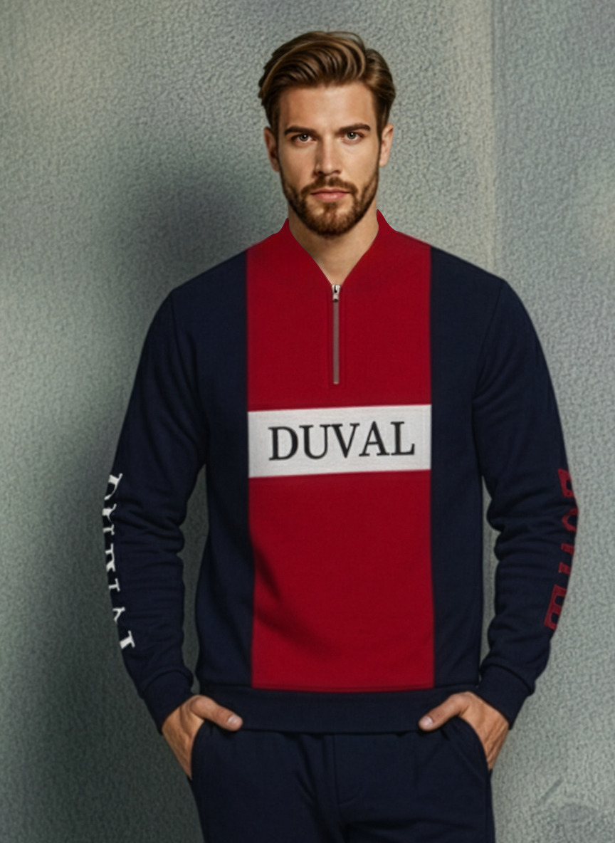 The Sicilia Half-Zip Sweater Set