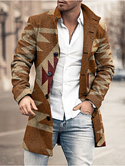 Retro Vintage Standing Collar Coat - DUVAL