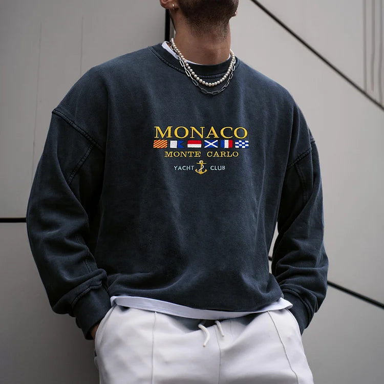 Monaco Monte Carlo Yacht Club Sweatshirt - DUVAL