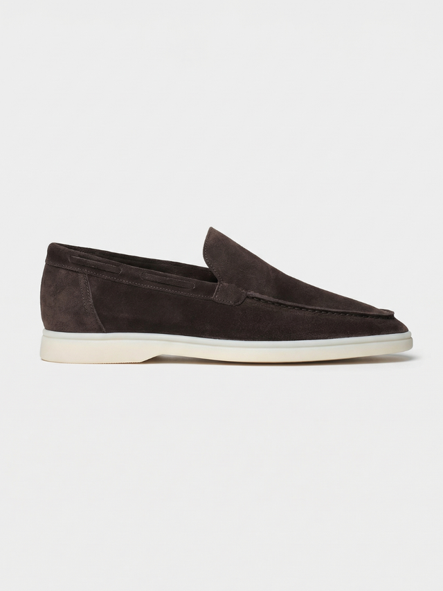Warm Grey Yacht Loafers