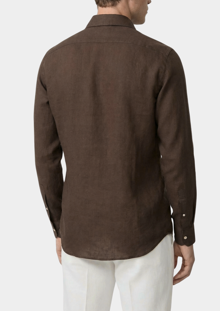 Ravello Resort Shirt - Dark Brown