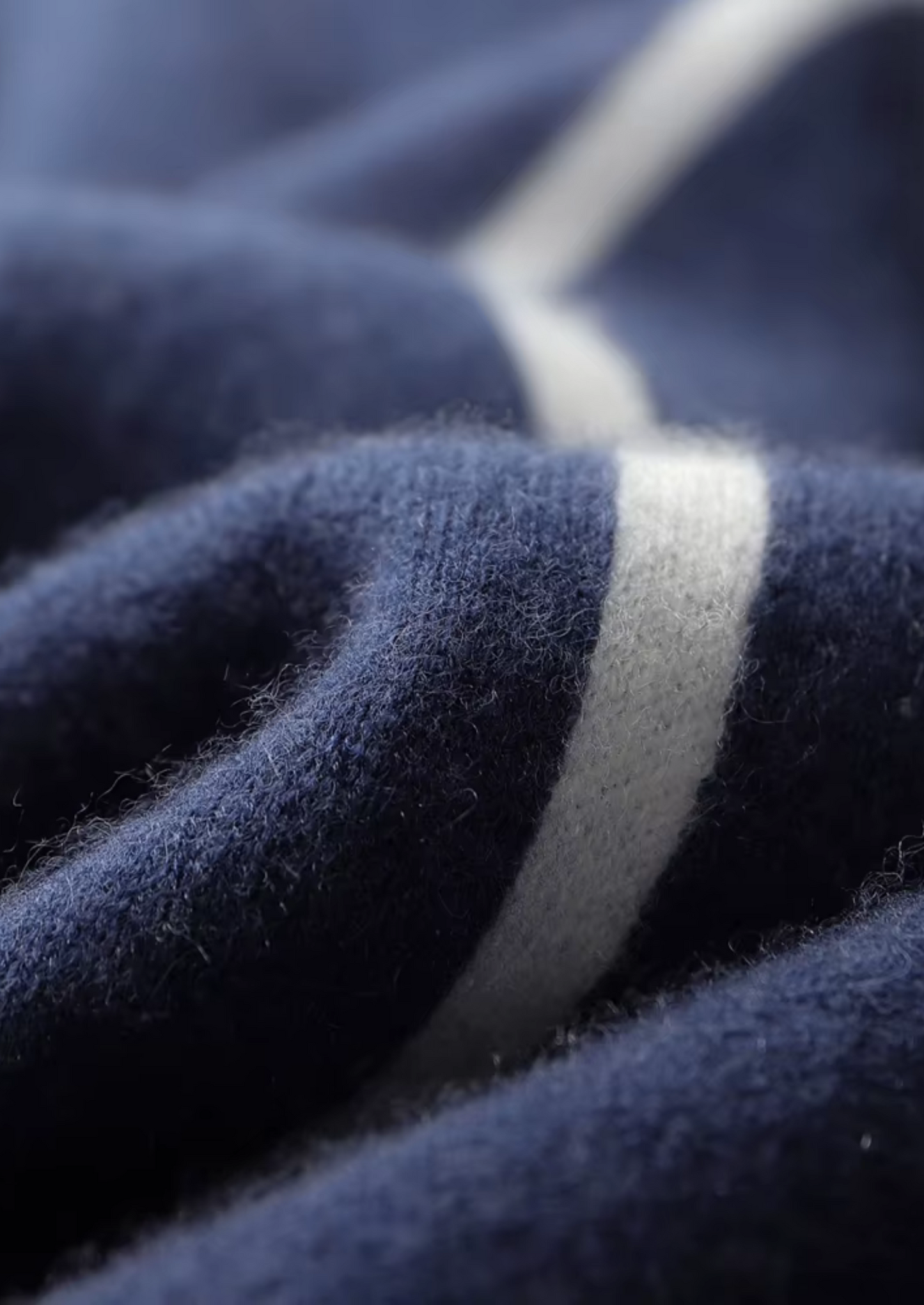 Premium Cashmere Navy Blue Milano Leisure Set