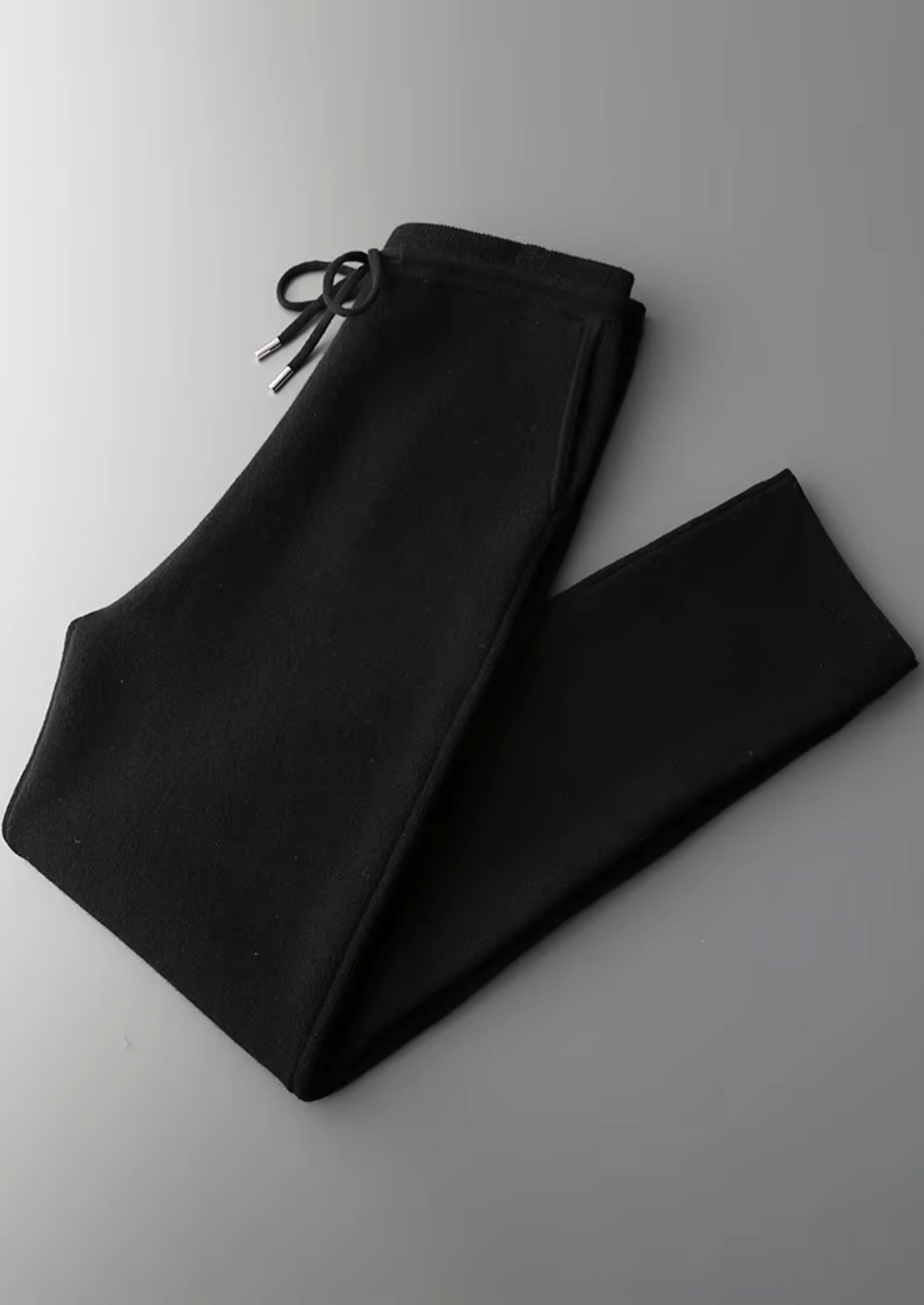 Pure Extra-Fine Merino Wool Black Savro Set