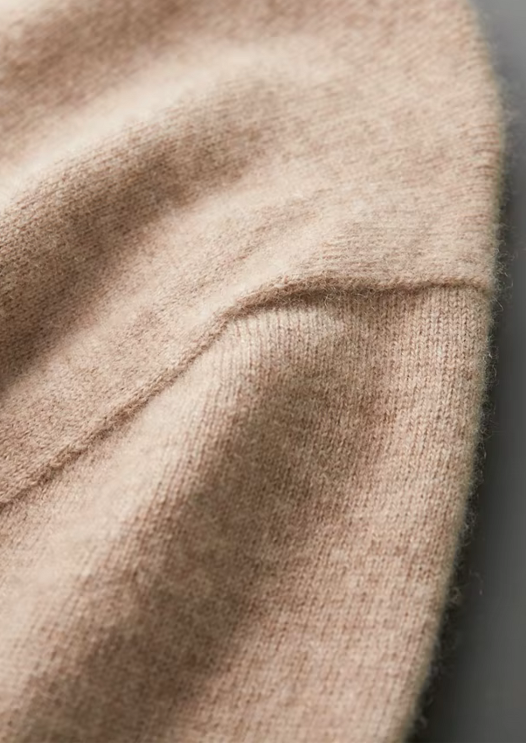 Premium Cashmere Classic Crewneck T-Shirt