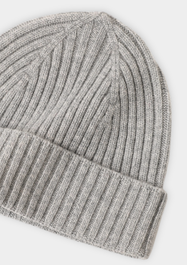 Pure Extra-Fine Merino Wool Wintertime Essentials - Light Gray