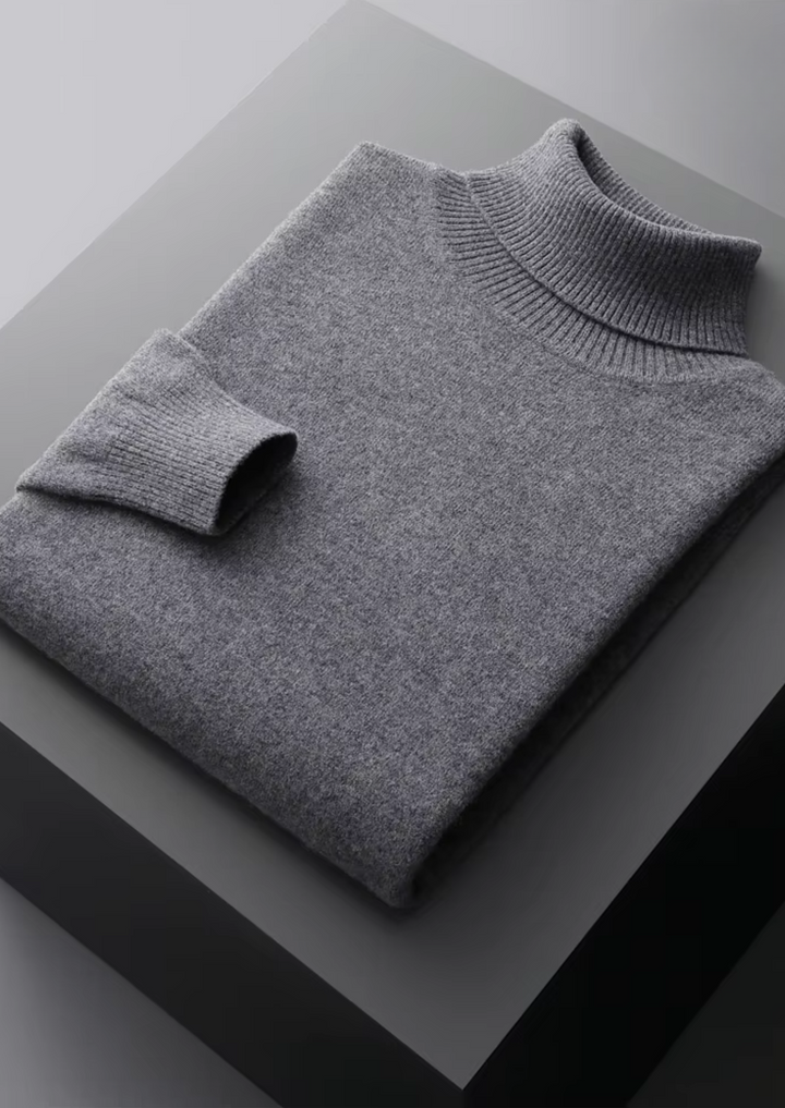 Pure Extra-Fine Merino Wool Classic Rollneck