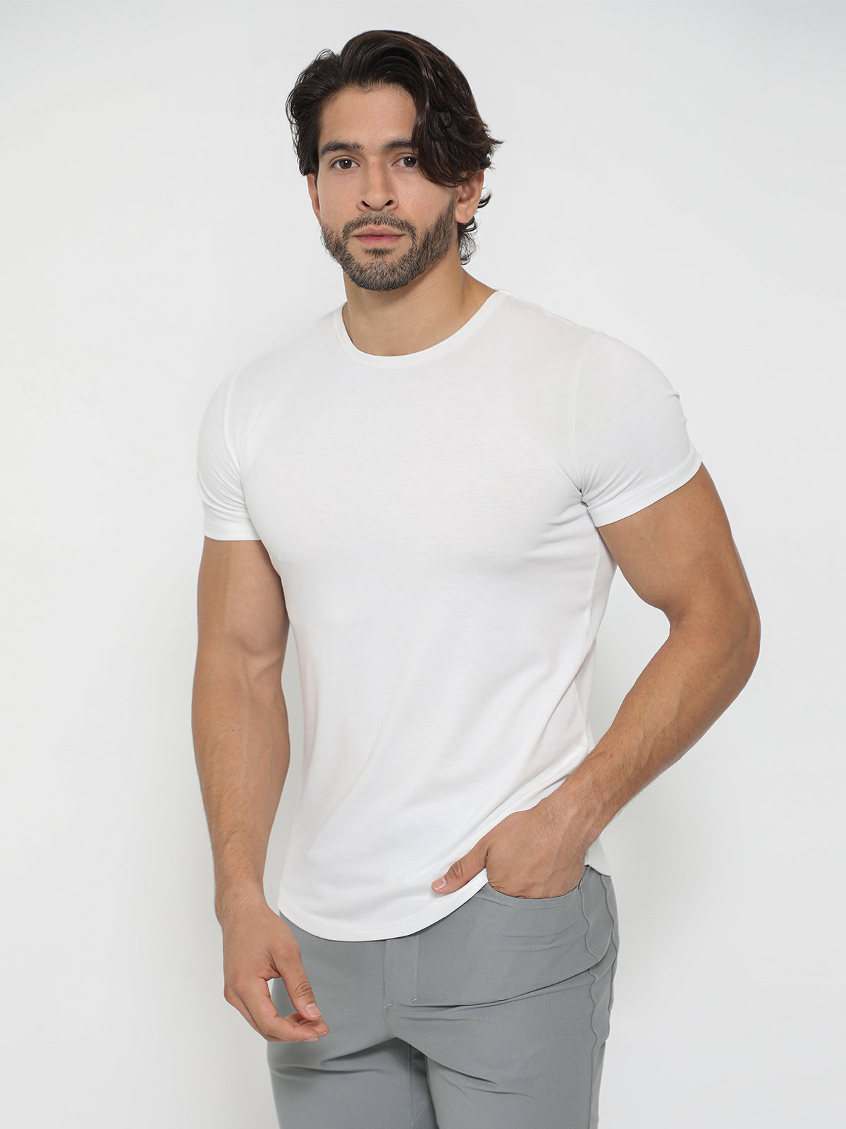 3-Pack All Day Elite Curve-Hem Tee