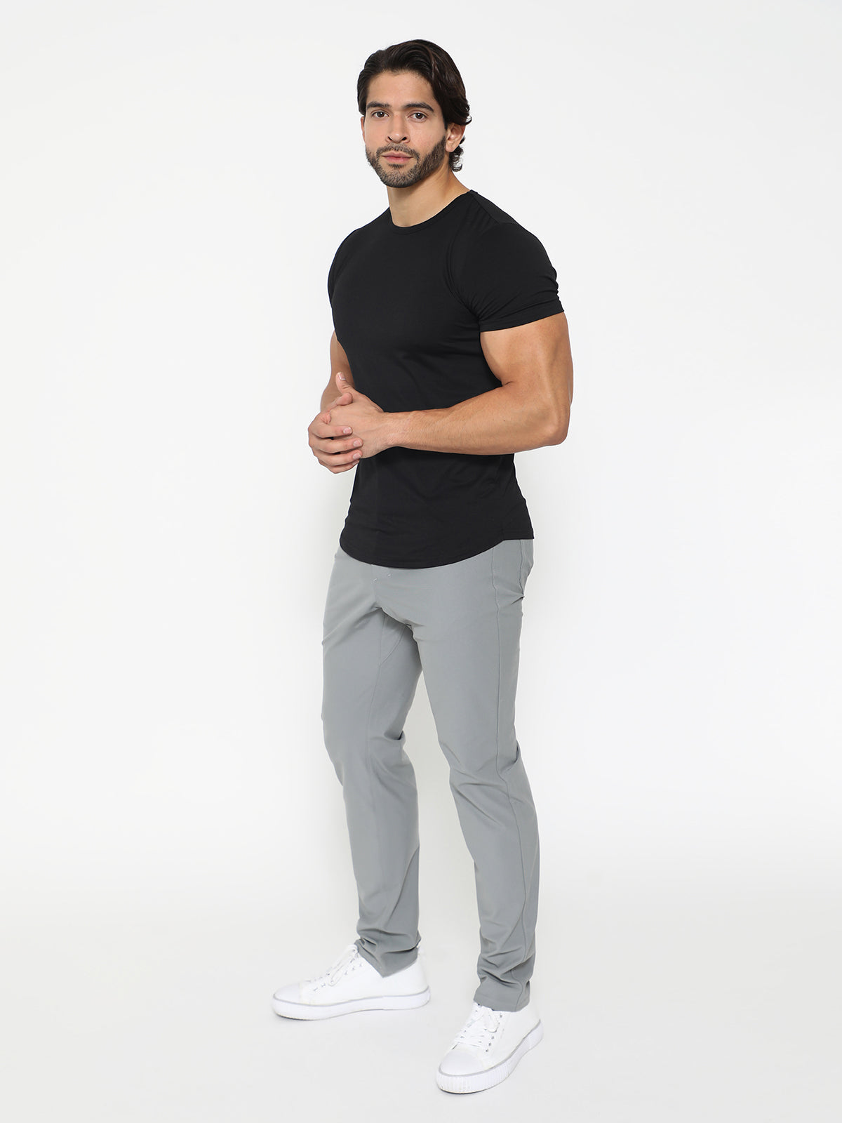 5-Pack All Day Elite Curve-Hem Tee Short Sleeve