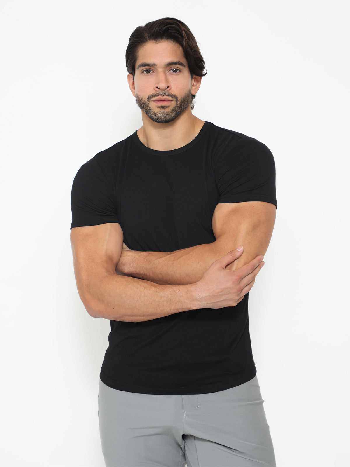 5-Pack All Day Elite Curve-Hem Tee Short Sleeve