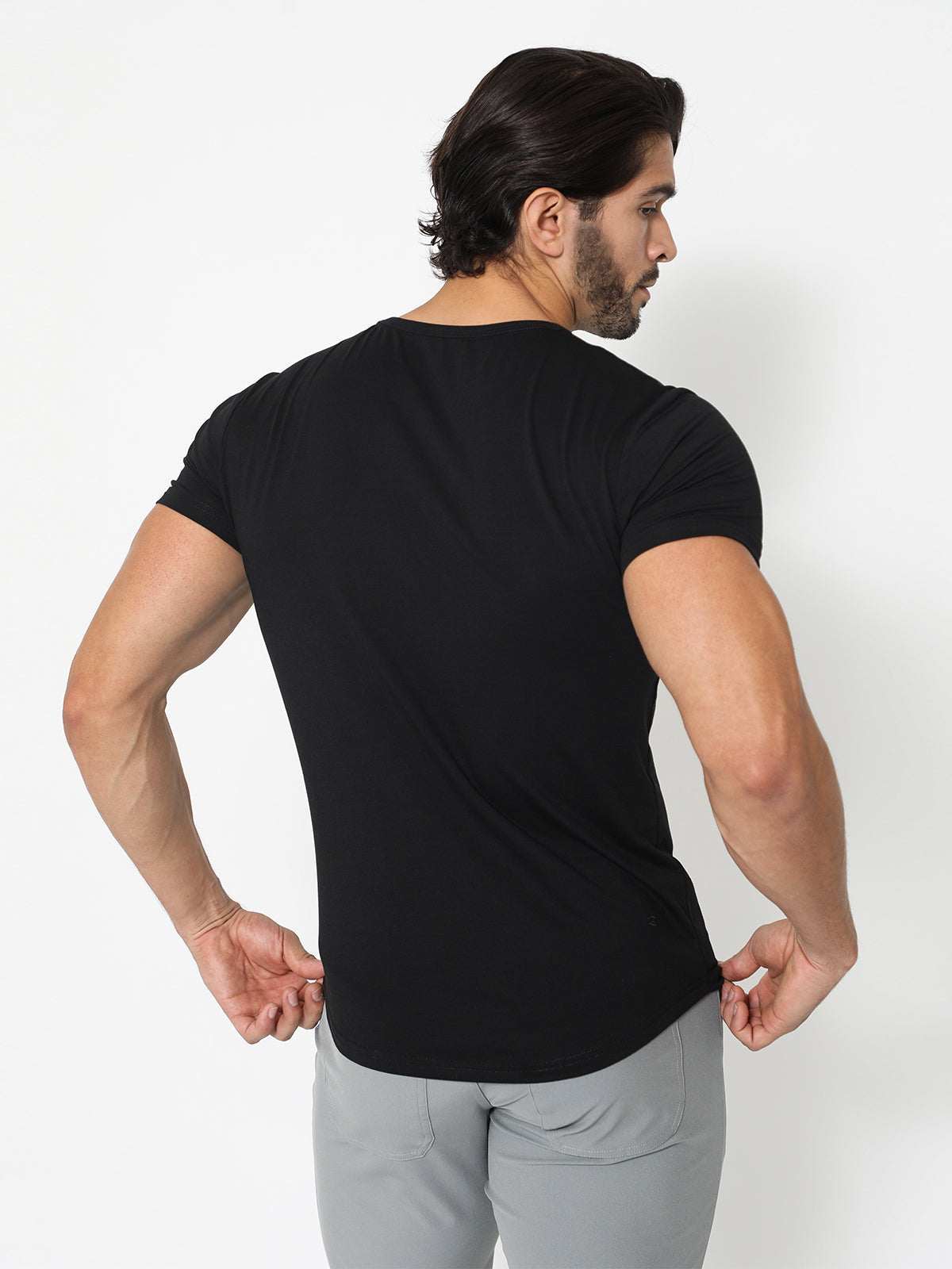 5-Pack All Day Elite Curve-Hem Tee Short Sleeve