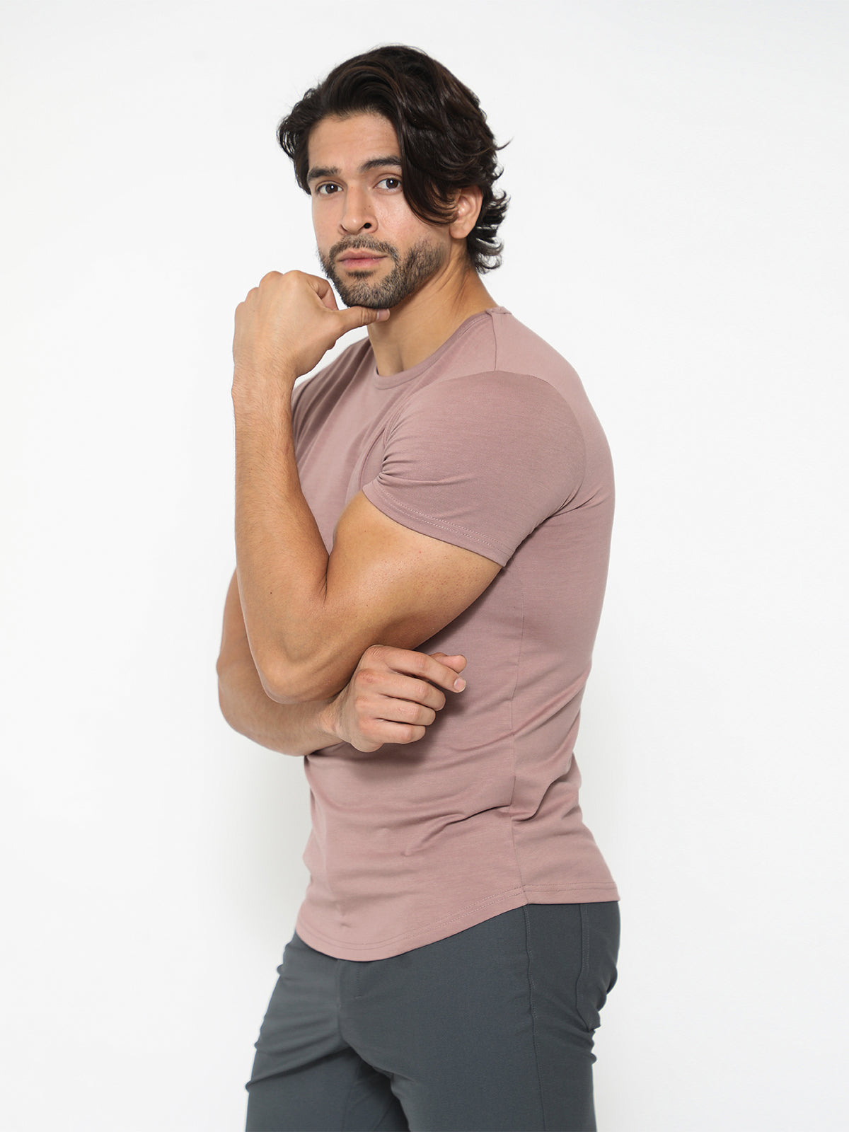 3-Pack All Day Elite Curve-Hem Tee