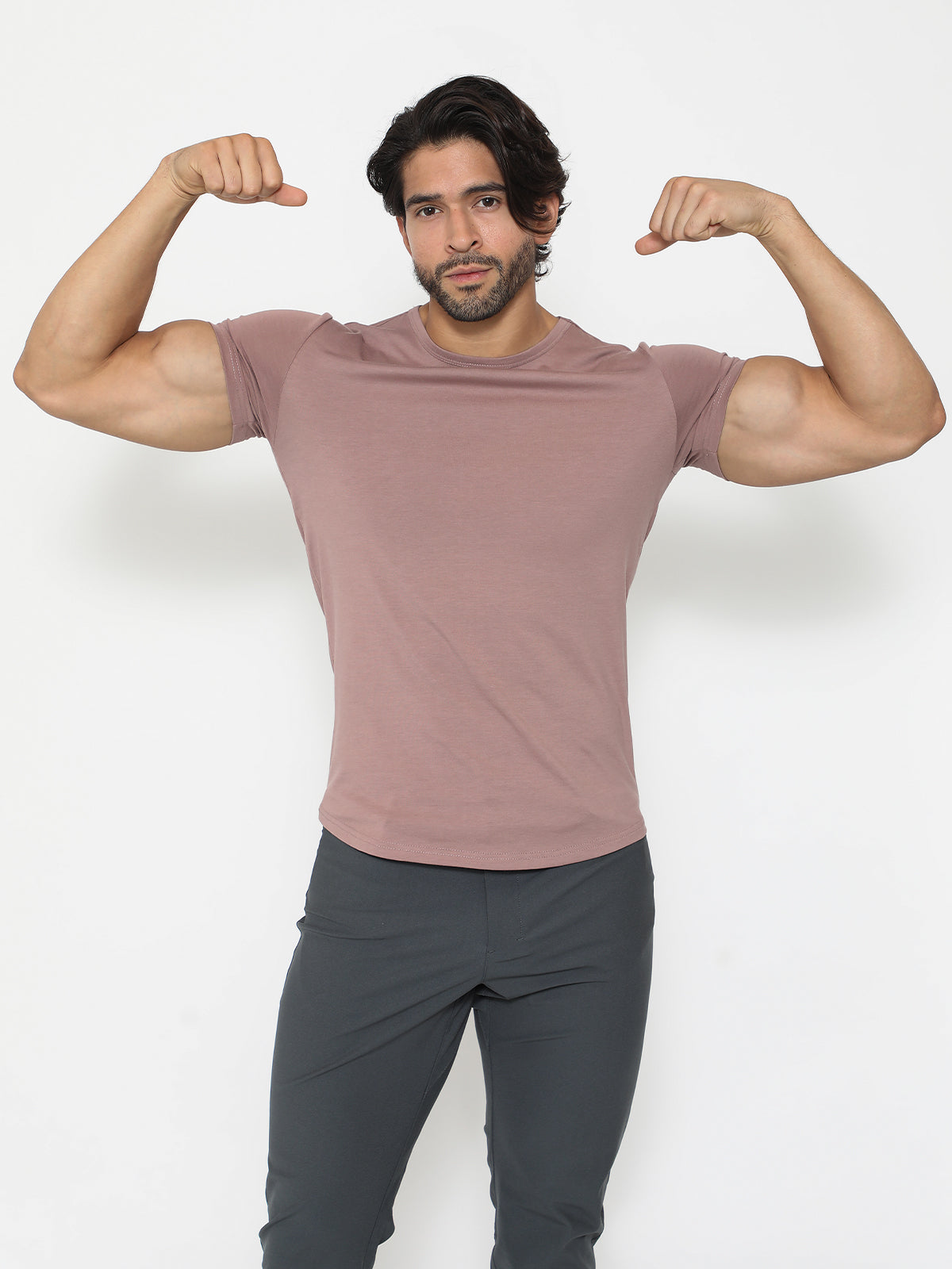 5-Pack All Day Elite Curve-Hem Tee Short Sleeve