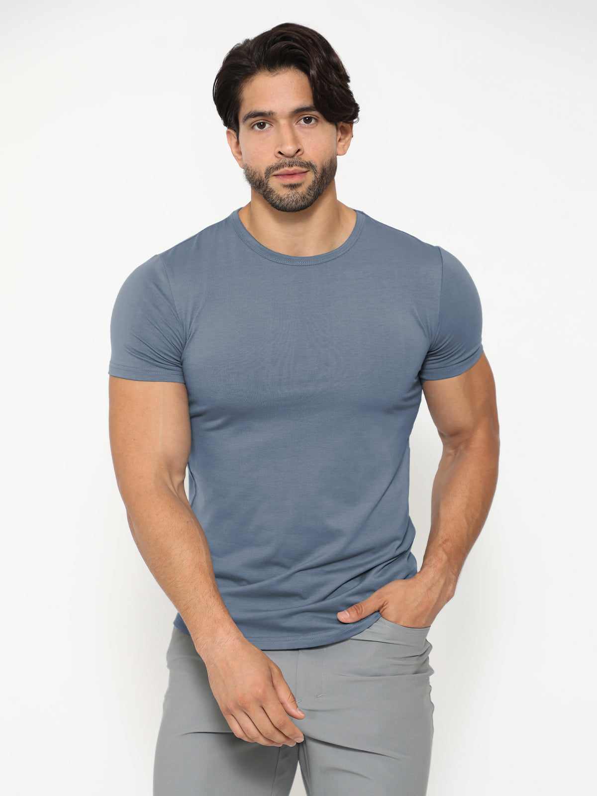 5-Pack All Day Elite Curve-Hem Tee Short Sleeve