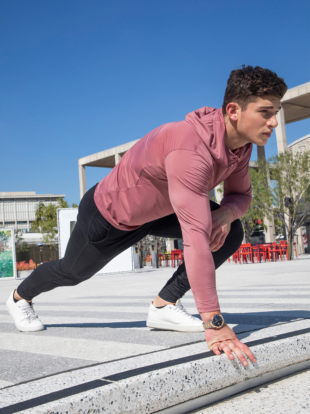 Softest Stealth Hoodie Luxury Touch Stretch Baselayer