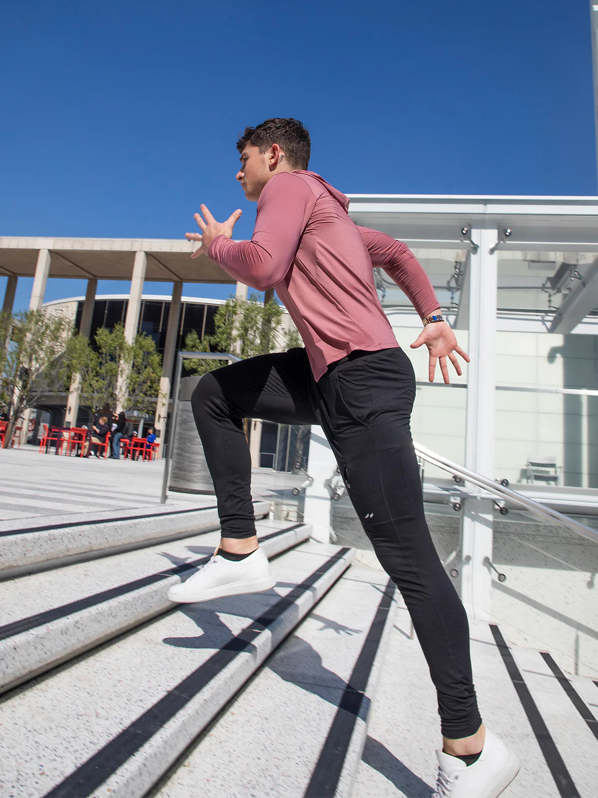 Softest Stealth Hoodie Luxury Touch Stretch Baselayer