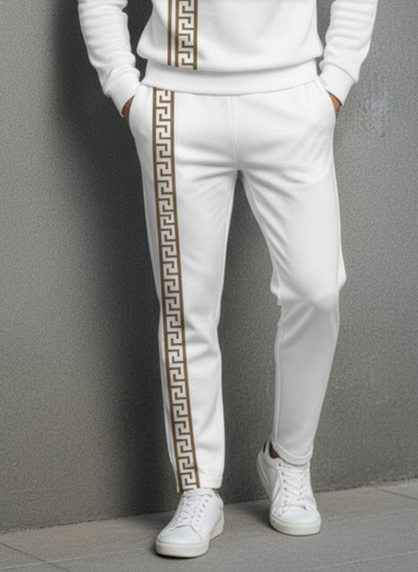 The Bordeaux Half-Zip Sweater Set