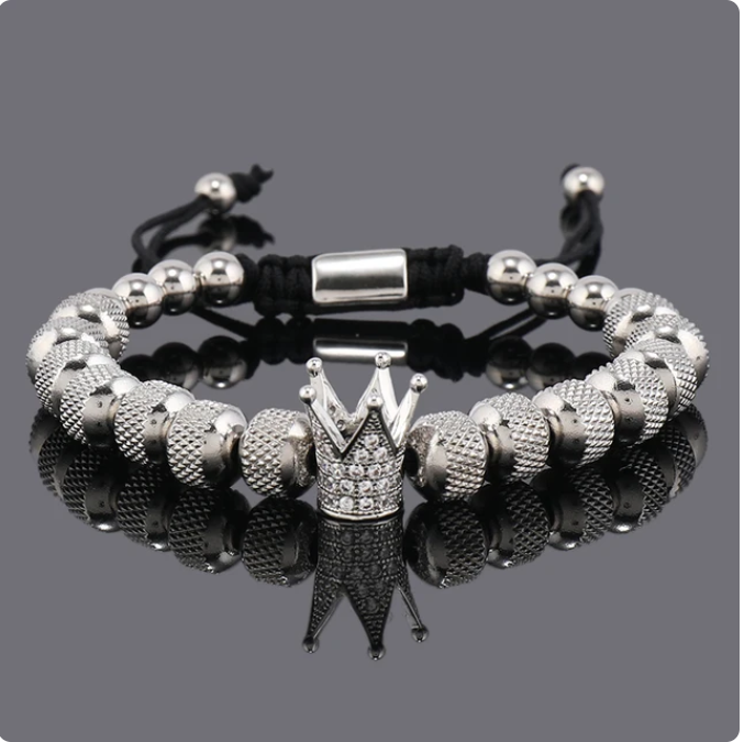 Crown Charms Bracelet