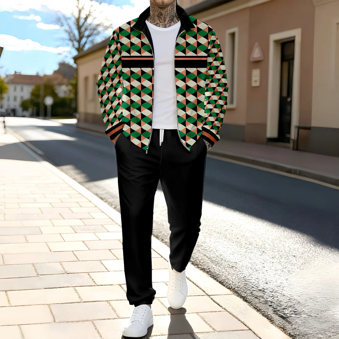 Atelier Jacket & Pants Two-Piece Set - DUVAL