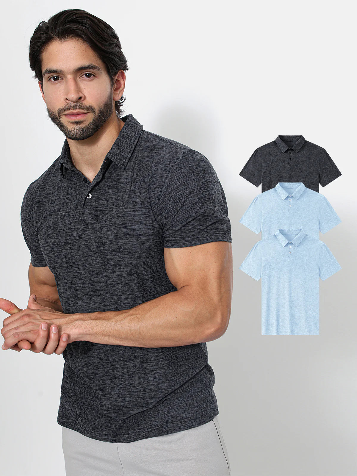 3-Pack Softest Performance Active Polo