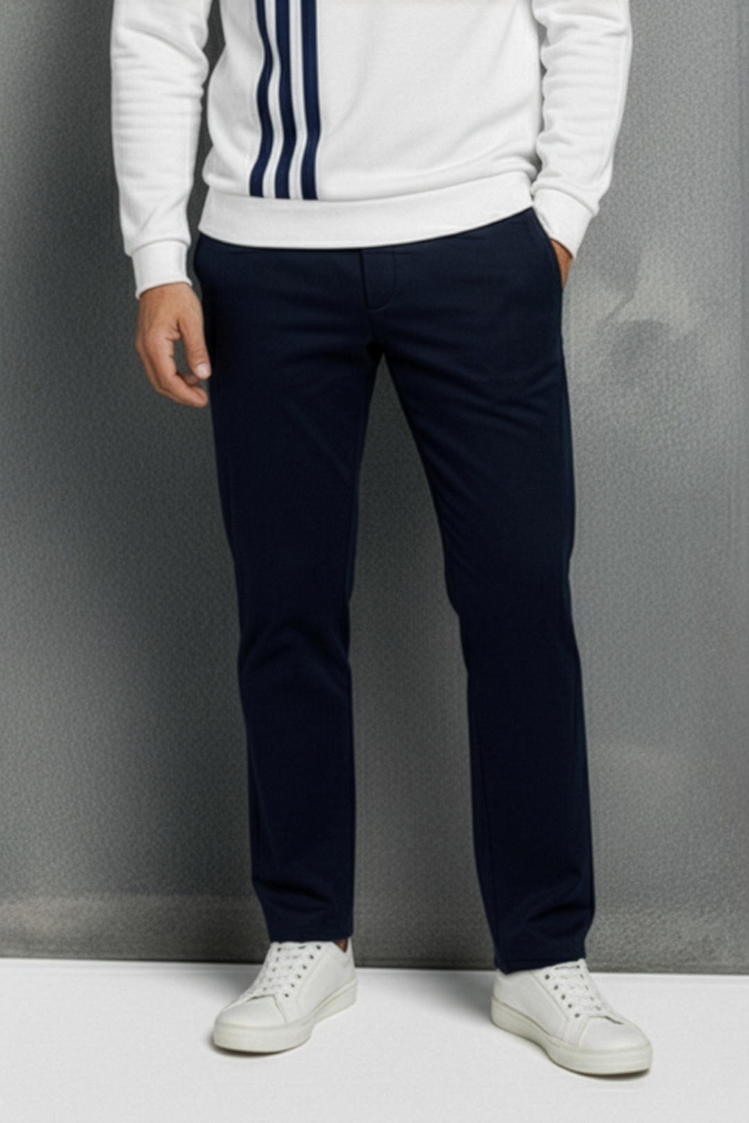 The Monaco Half-Zip Sweater Set - DUVAL
