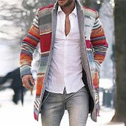 Rainbow Mid-Length Coat