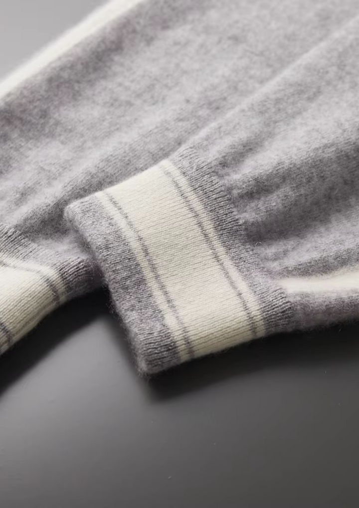 Premium Cashmere Light Gray Vienna Leisure Set