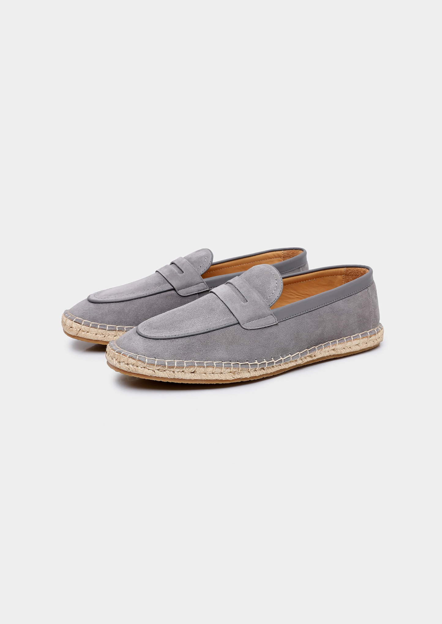 Penny Seaside Espadrilles - Light Gray
