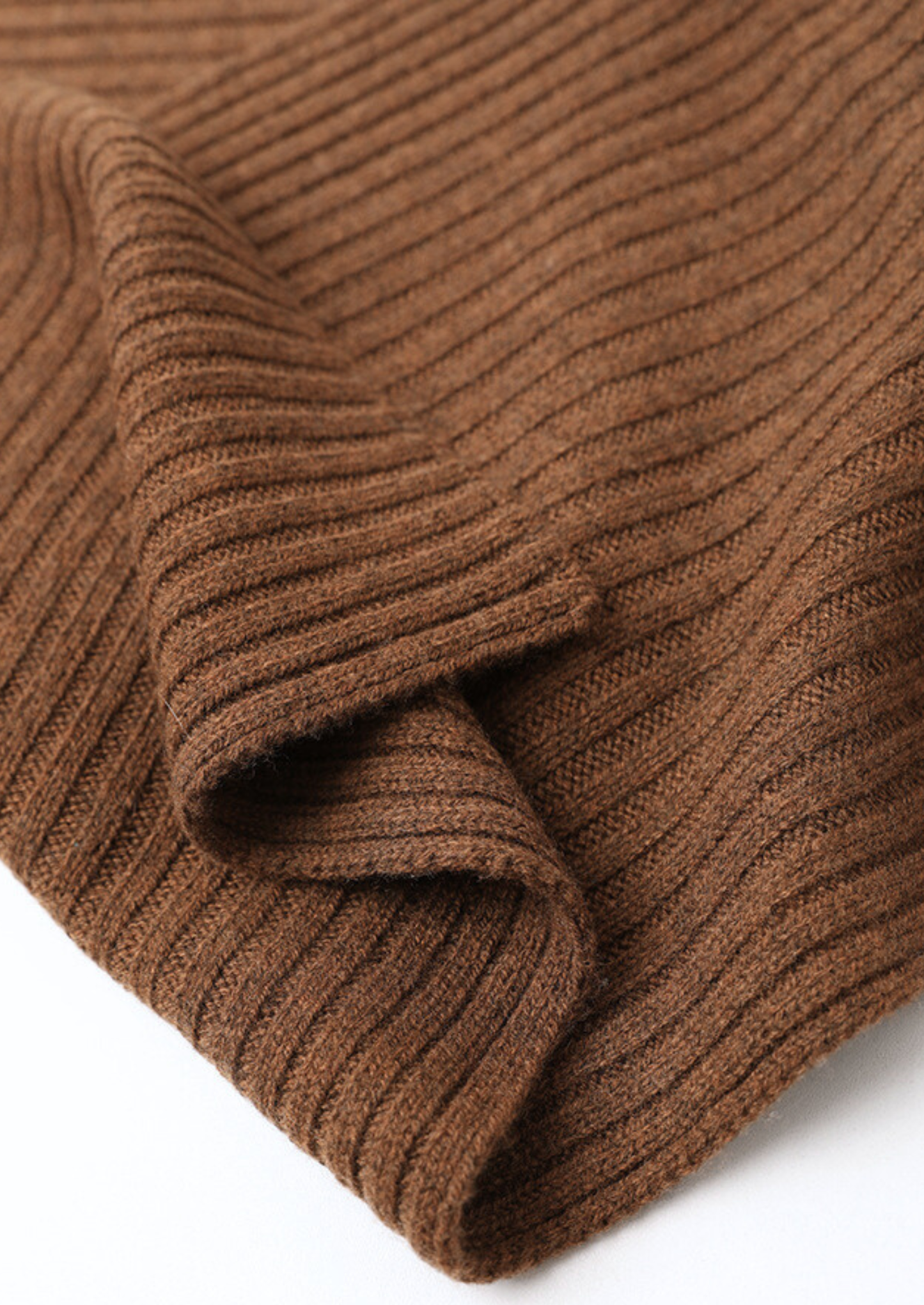 Pure Extra-Fine Merino Wool Wintertime Essentials - Coffee