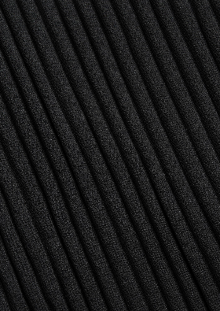 Black Pleated Summer Set