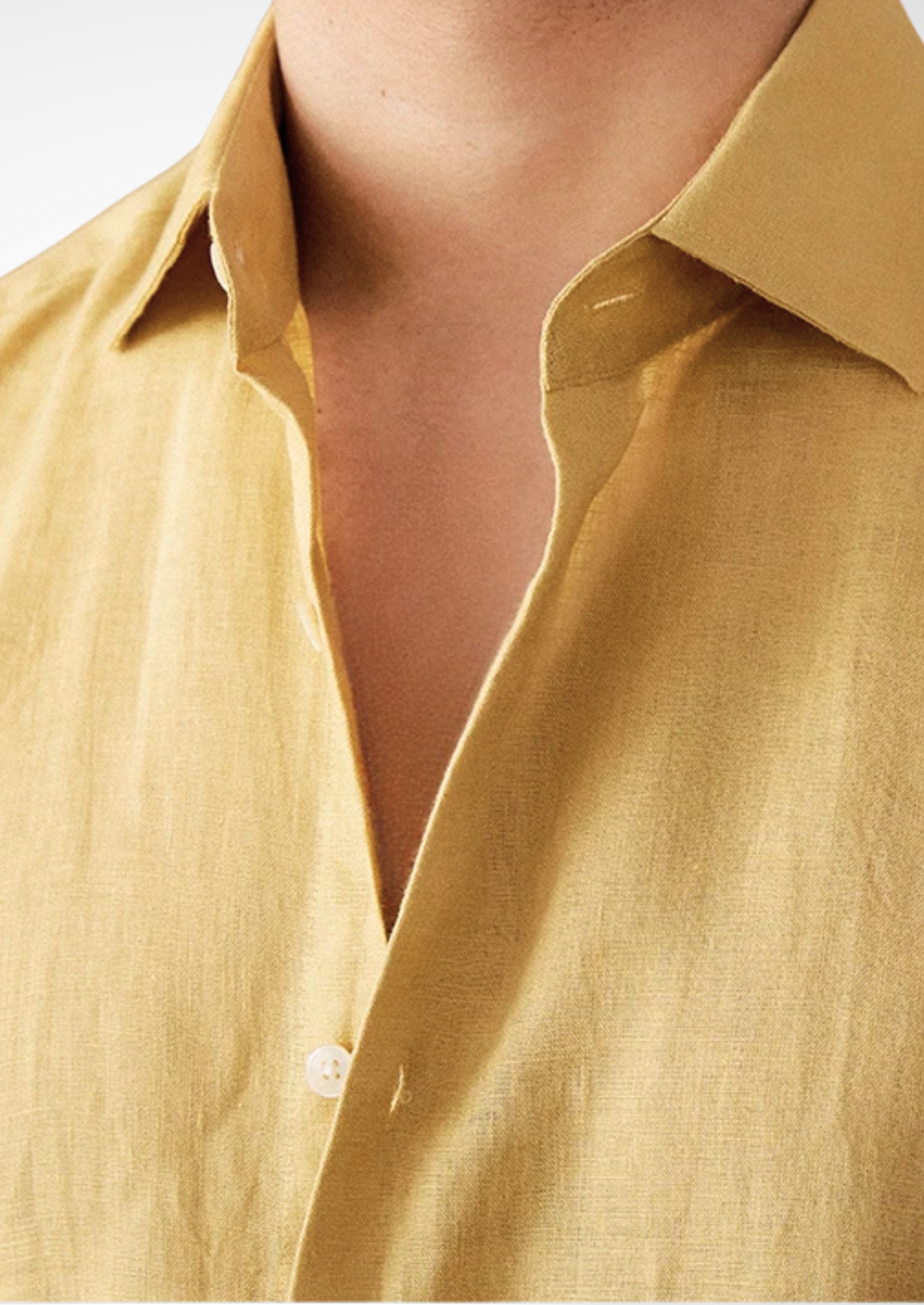 Ravello Resort Shirt - Yellow