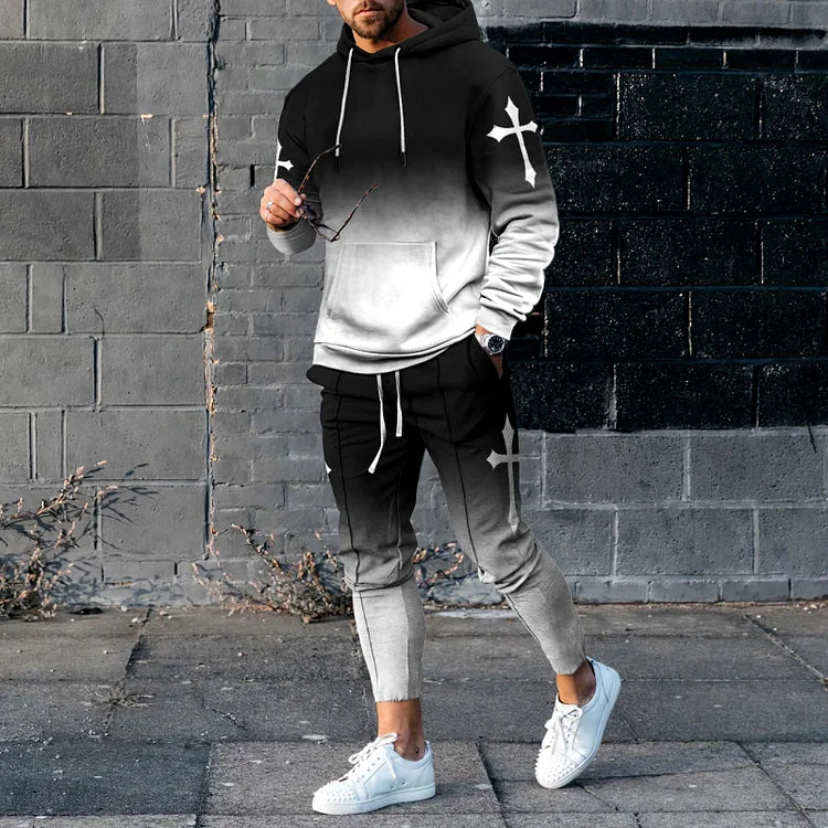 Long Sleeve Casual Two-piece Set - DUVAL