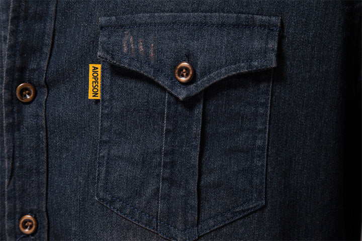 Long Sleeve Denim Shirt New - DUVAL
