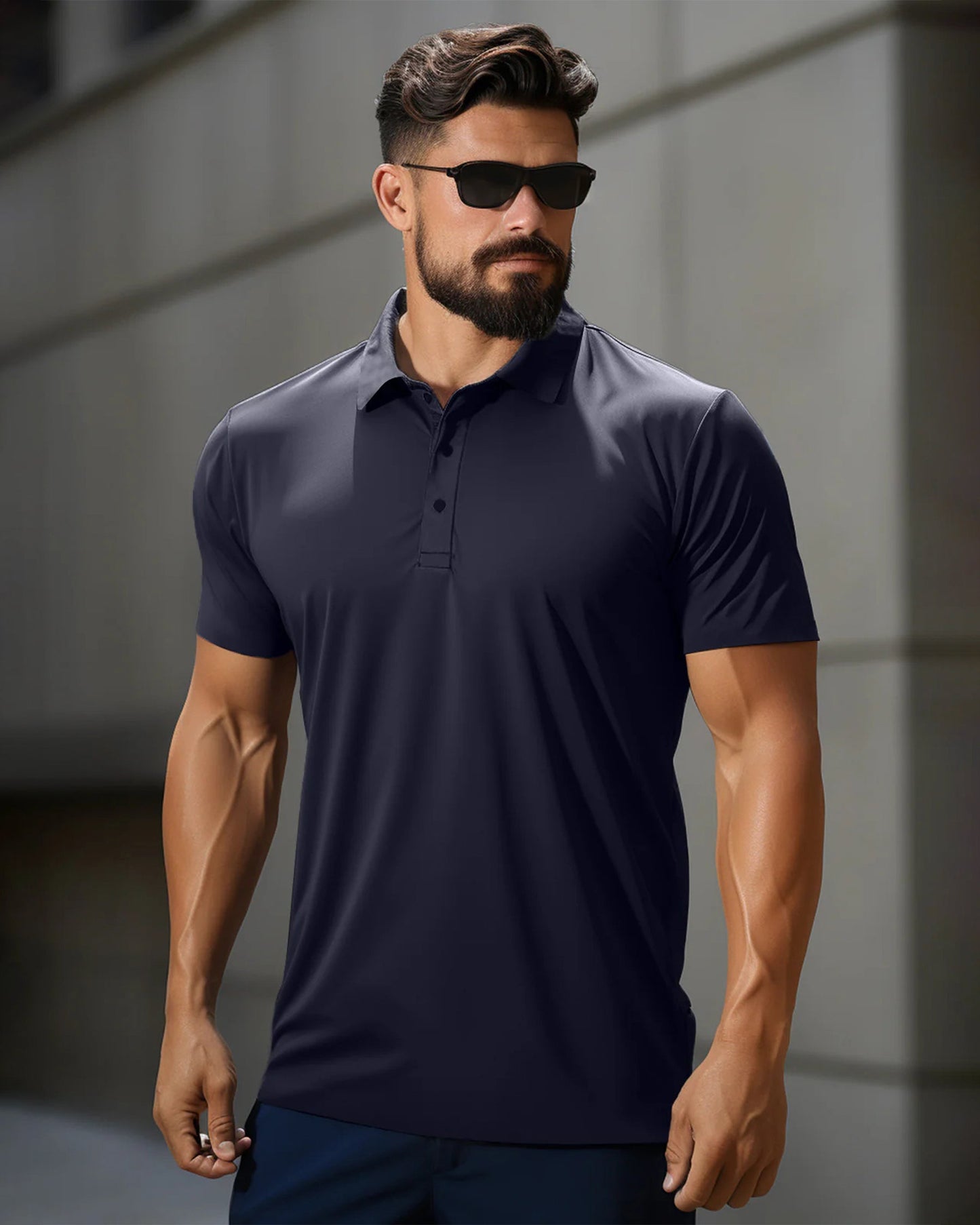 Stay Cool Performance Seamless Stretch Polo