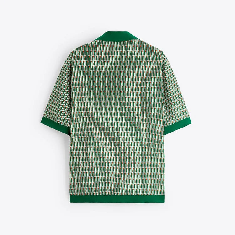 G-Patterned Vacation Shirt And Shorts Co-Ord - DUVAL