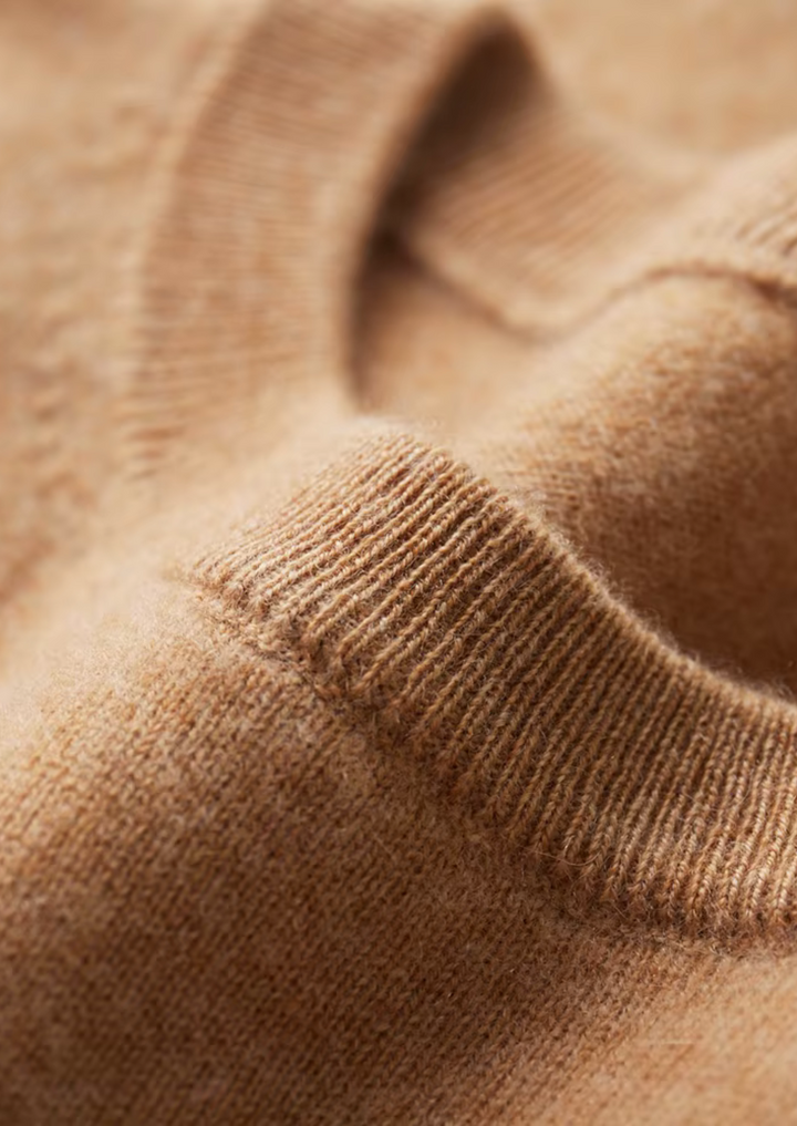 Premium Cashmere Classic Crewneck T-Shirt