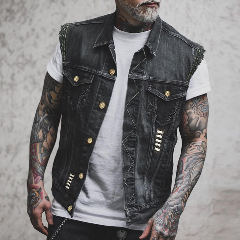 men's-casual-vintage-lapel-denim-vest