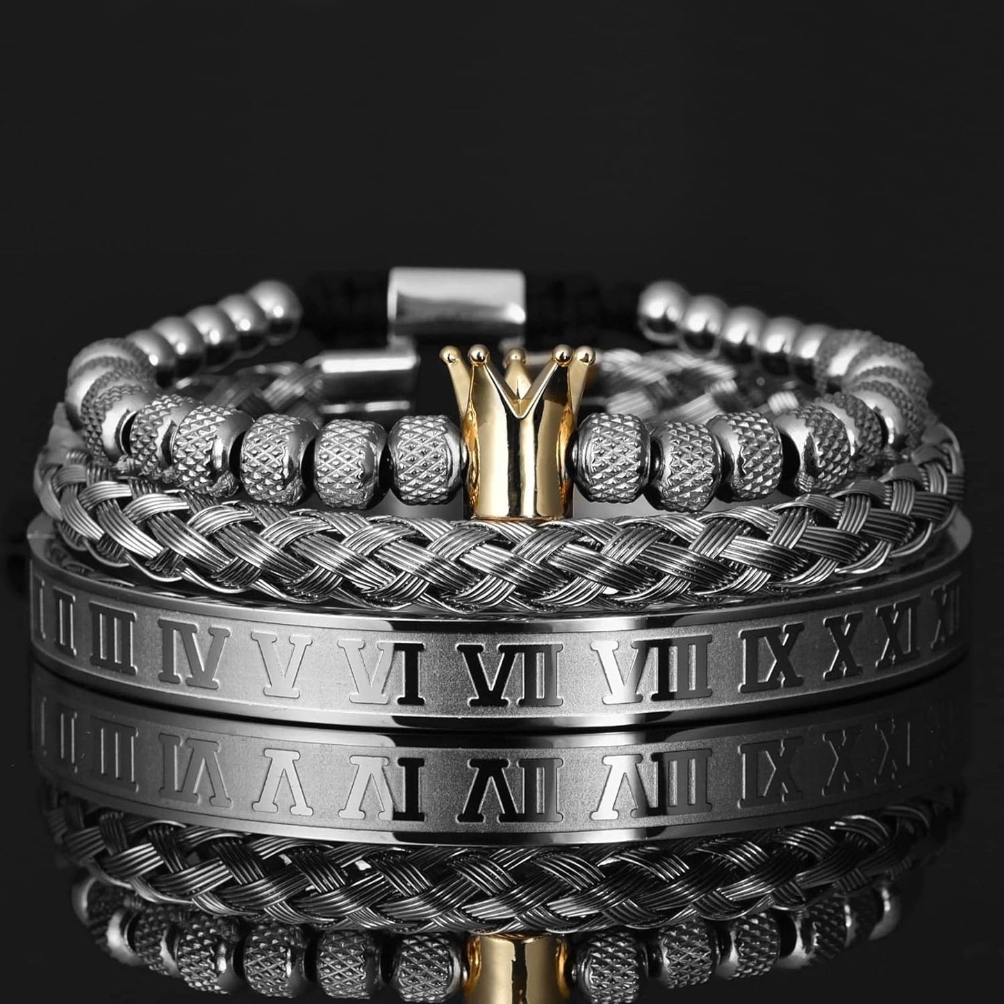 Roman Royal Crown Bracelet