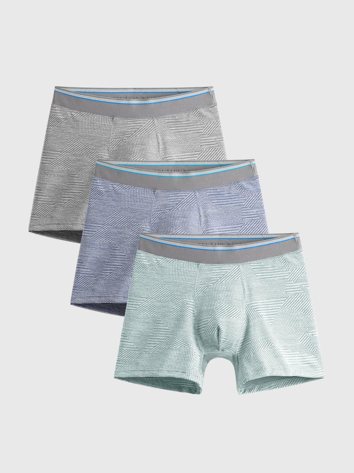 3-Pack AIRFLOW 5" Pattern Boxer Brief