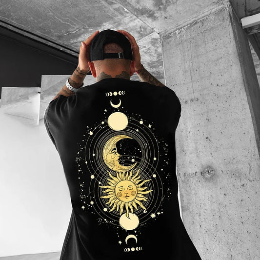 CAMISETA OVERSIZE THE MOON EASE YOUR MIND