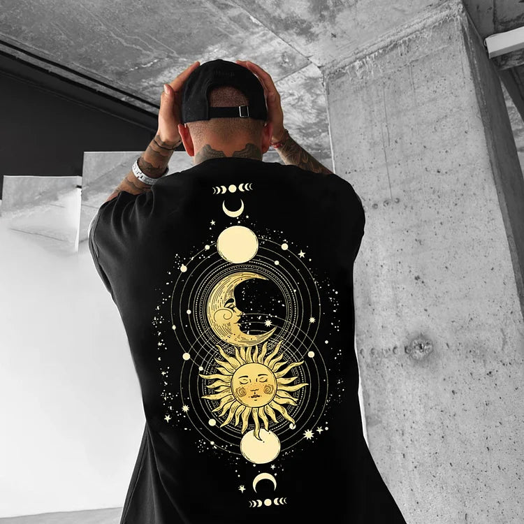 The Moon Ease Your Mind Oversize Tee