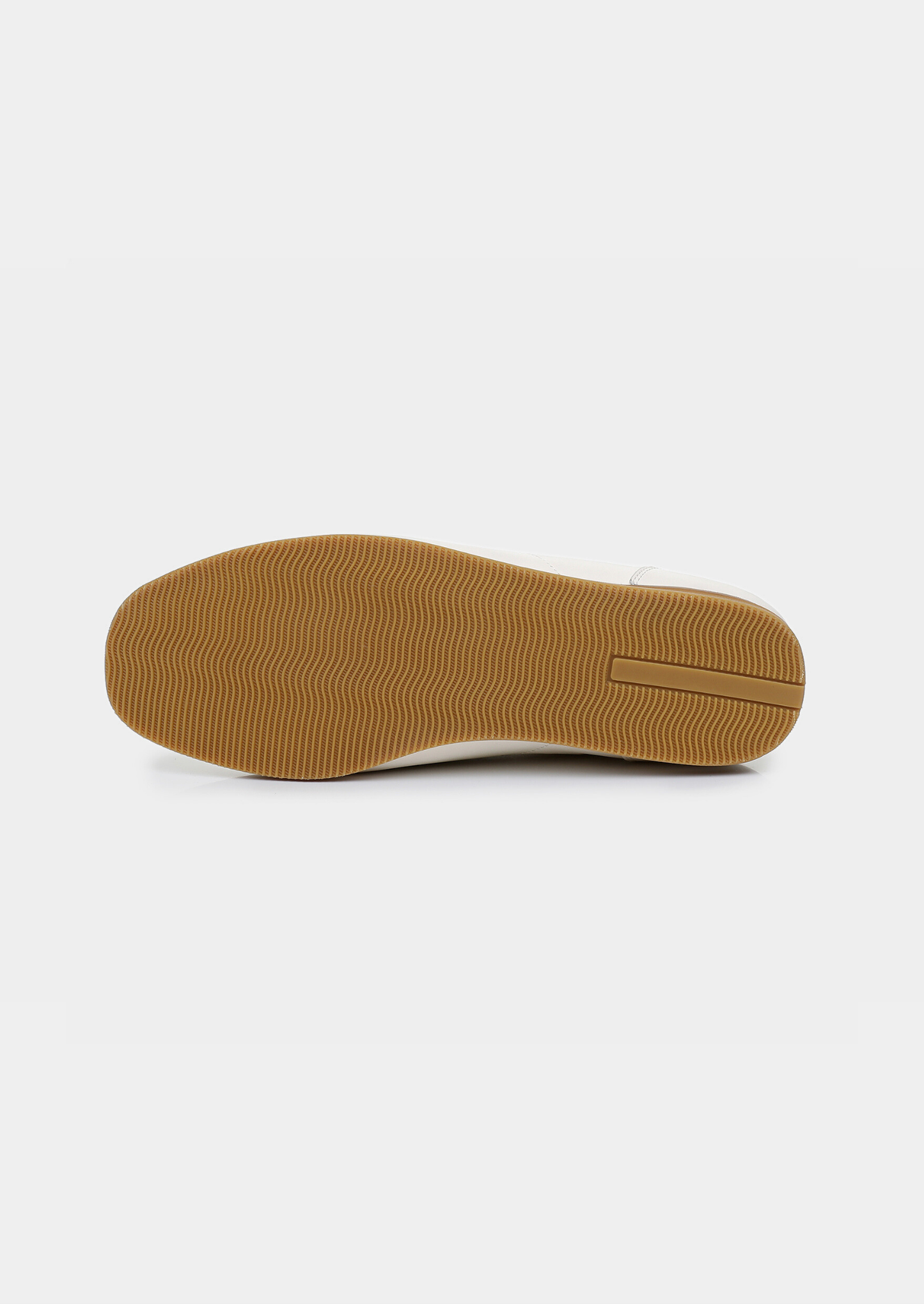 White Retro Hybrid Suede Leather Runner