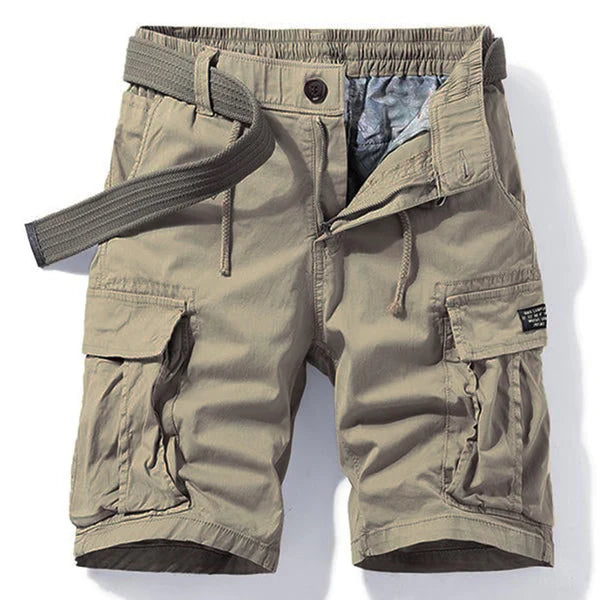 MULTI-POCKET CARGO SHORTS