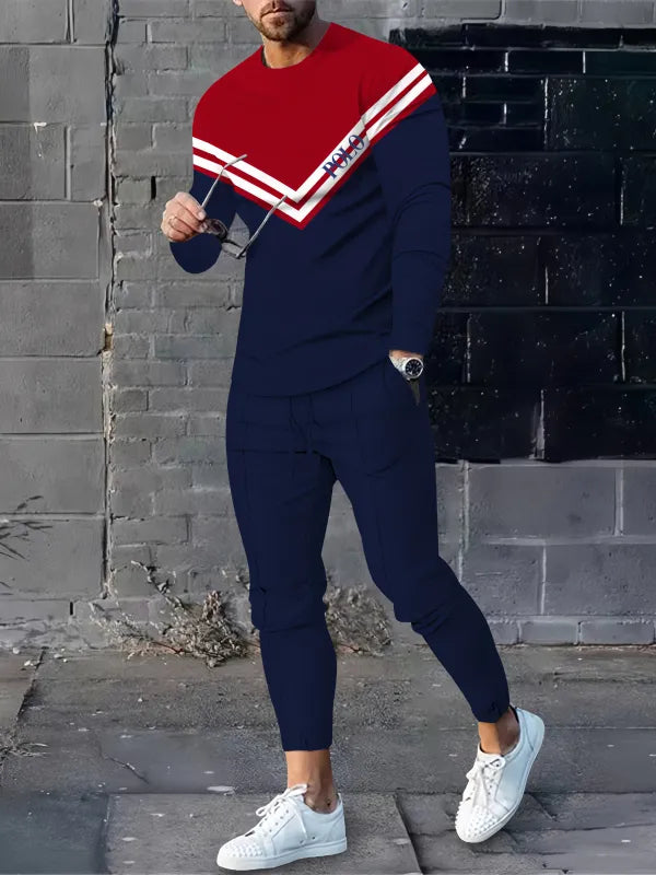 Long Sleeve Casual Two-piece Set - DUVAL