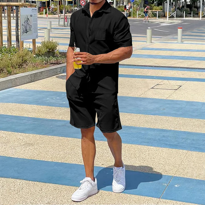 Festus Shirt &amp; Shorts Co-Ord - DUVAL