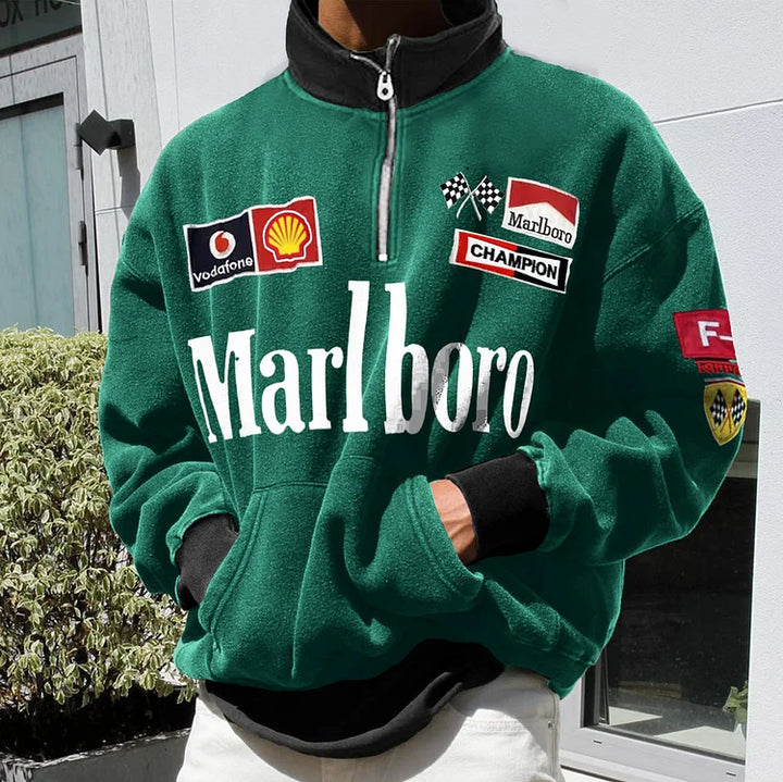 Classic Racing Street Casual Polo Jacket Jacket - DUVAL