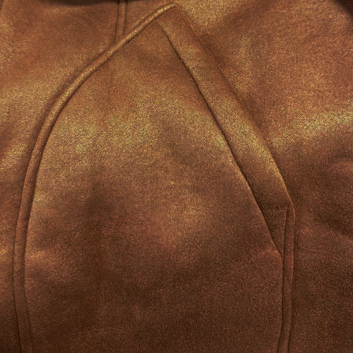 Winter Lambswool Warm Lapel Multi-pocket Thick Coat - DUVAL