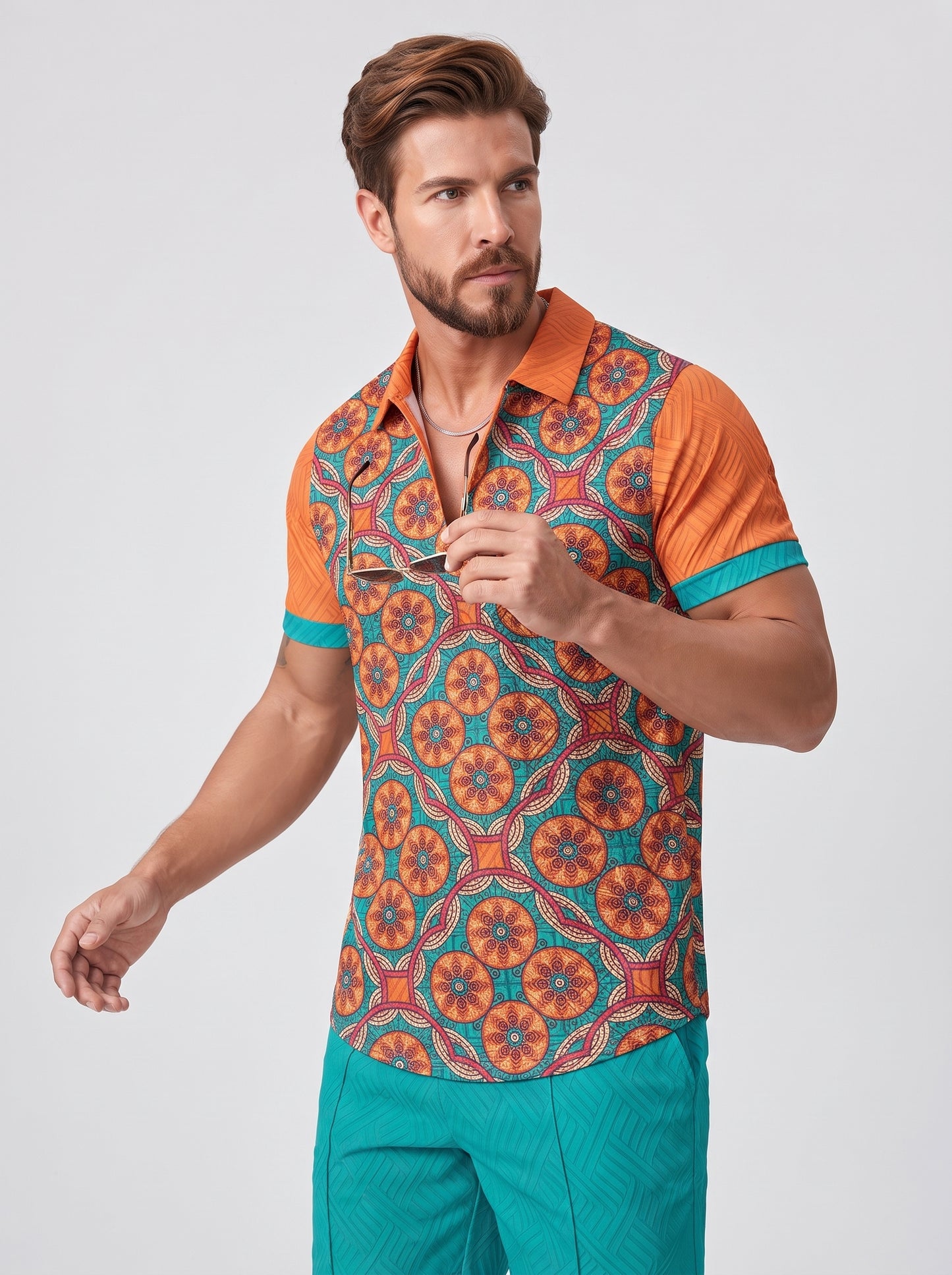 The Azure Polo Set