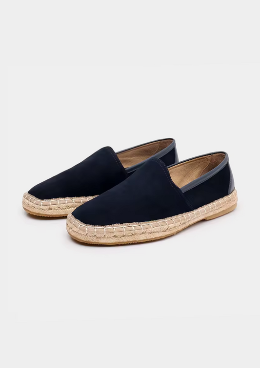 Seaside Espadrilles - Navy Blue
